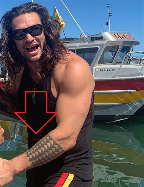 Jason Momoa is turning heads down under. The Game of Thrones alum, 43, showed off his new intricately designed tribal head tattoo on Sydney's famous Bondi Beach Tuesday. The Dune star also wore a ...
